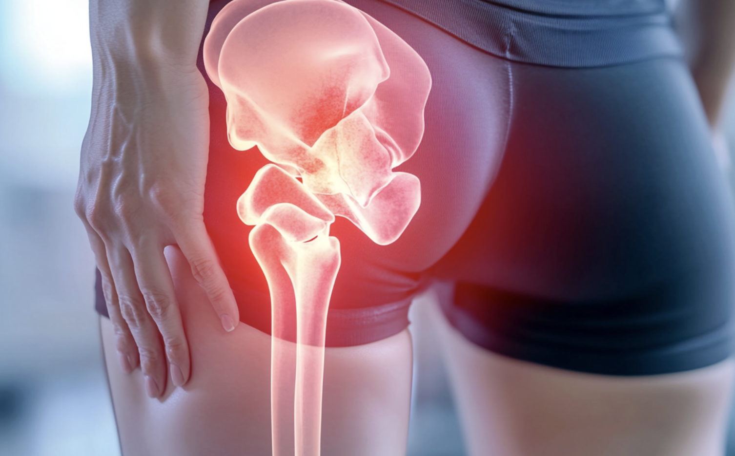 Anatomia da articulação da anca — estrutura óssea e tecidos de suporte